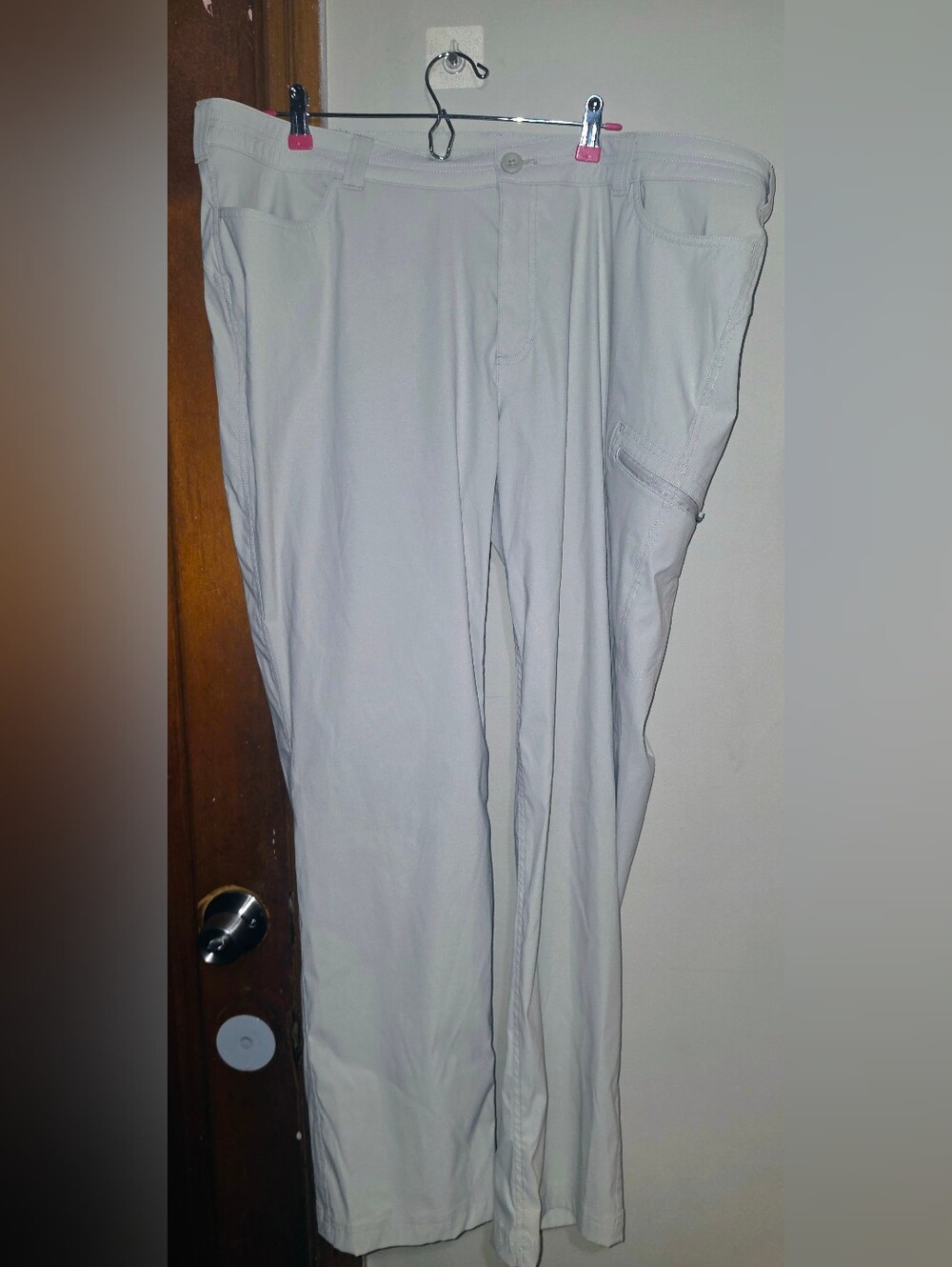 Eddie Bauer Womens Light Beige Pants 2X